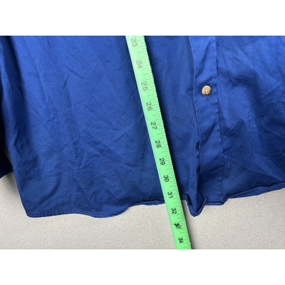 ARIAT Men's Shirt XXL Blue Button Down Long Sleeve Shirt Classic Western 3551 - Picture 3 of 16